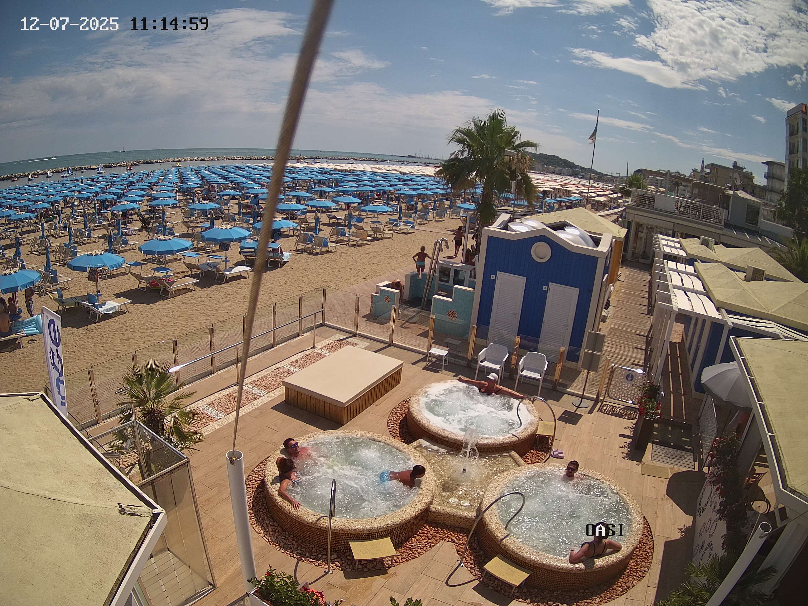 Webcam Altamarea, animazione turistica a Cattolica