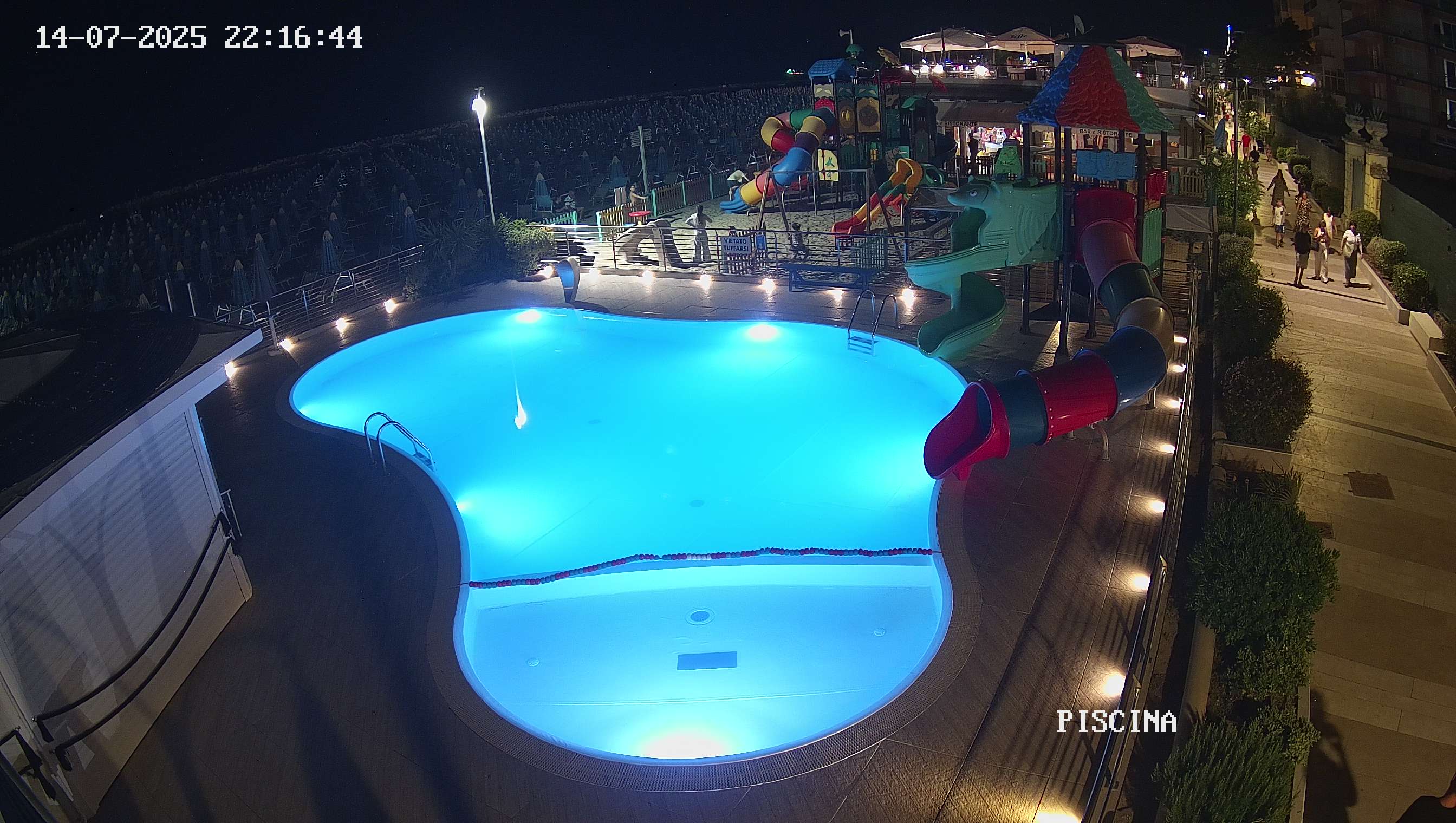 Webcam Altamarea, piscina a Cattolica