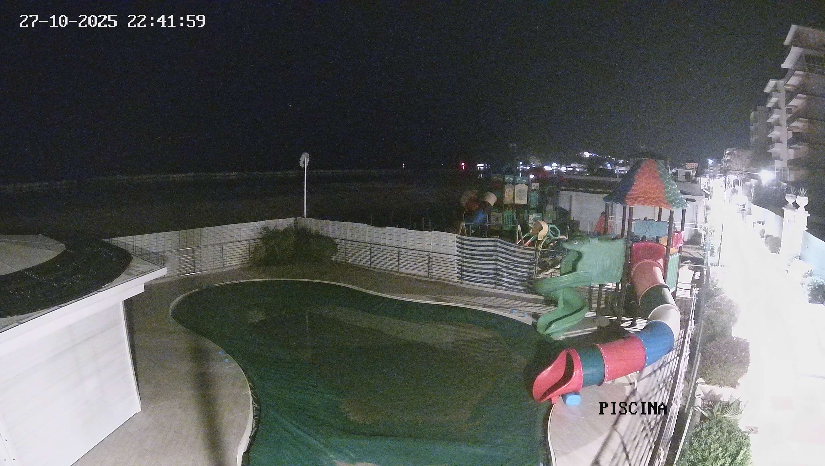 Webcam Altamarea, piscina a Cattolica