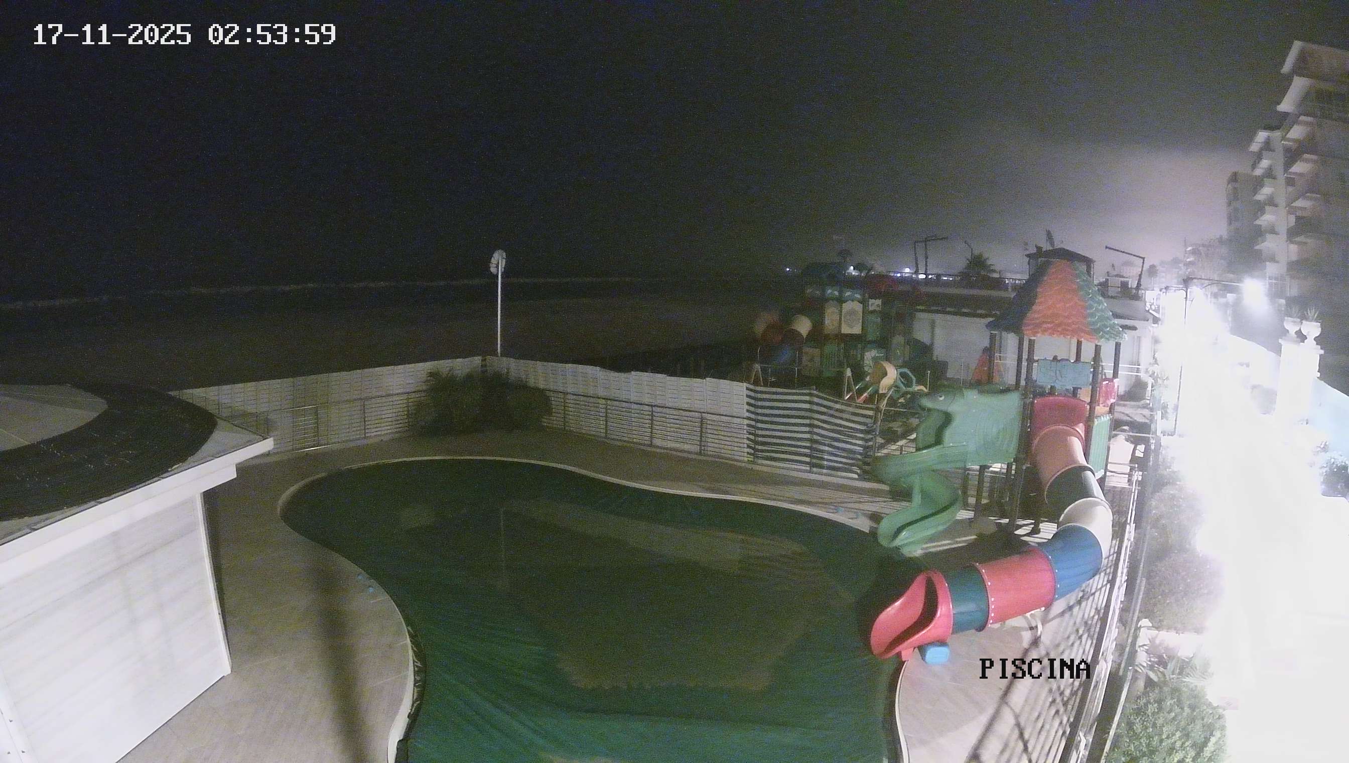 Webcam Altamarea, piscina a Cattolica