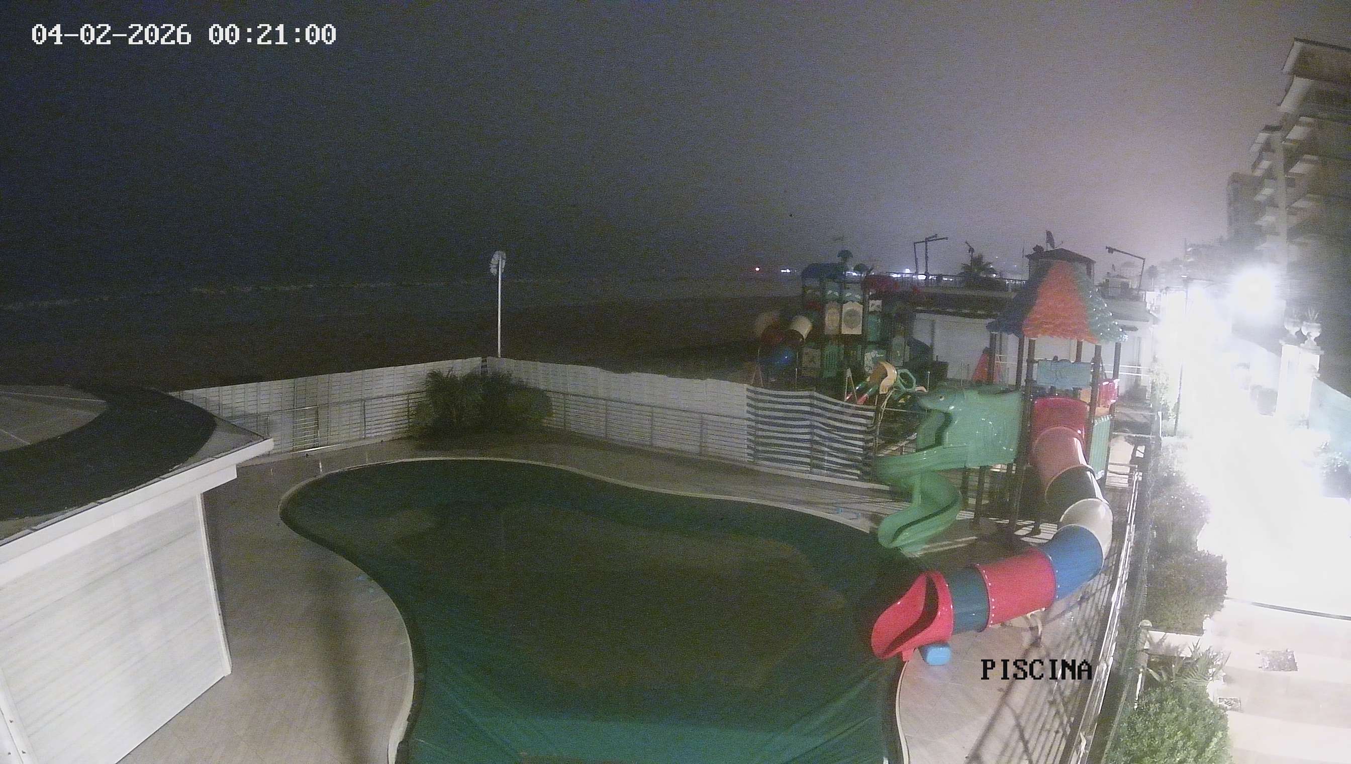 Webcam Altamarea, piscina a Cattolica