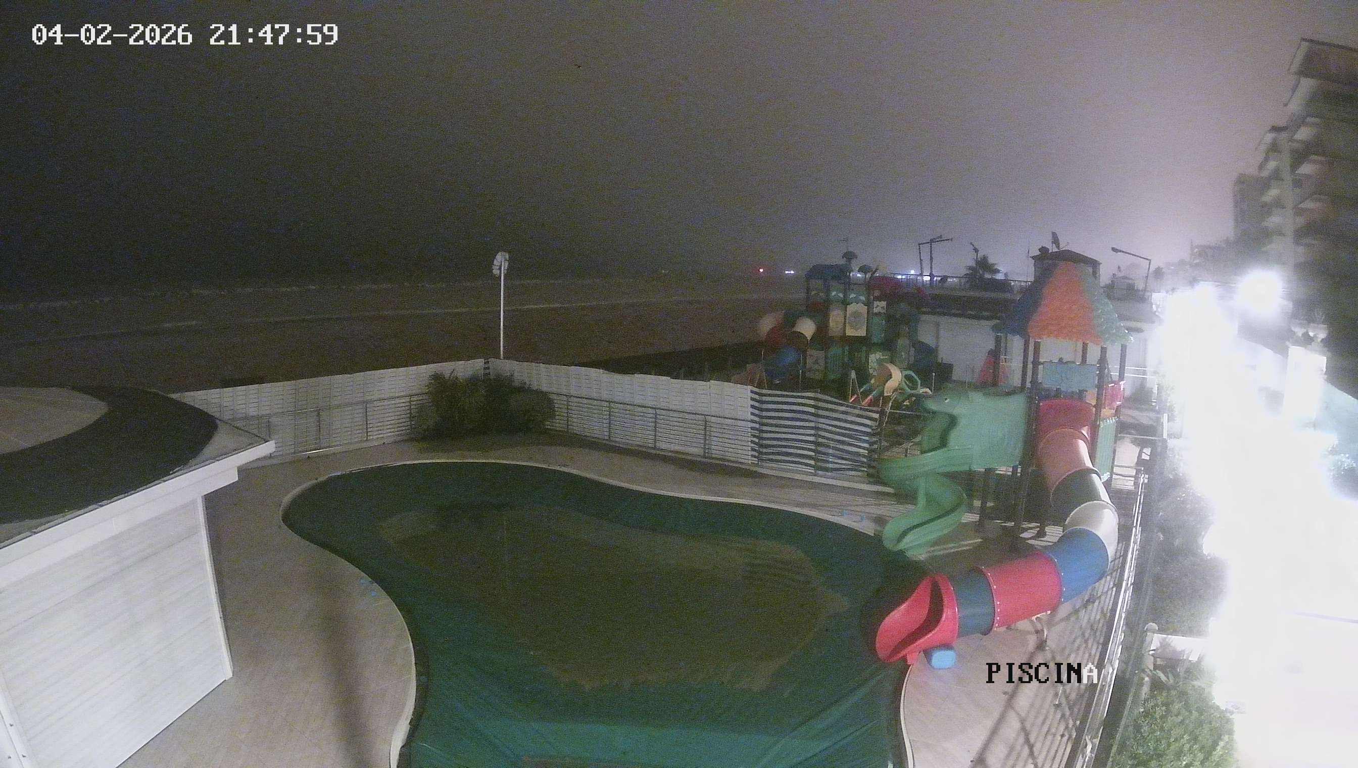 Webcam Altamarea, piscina a Cattolica