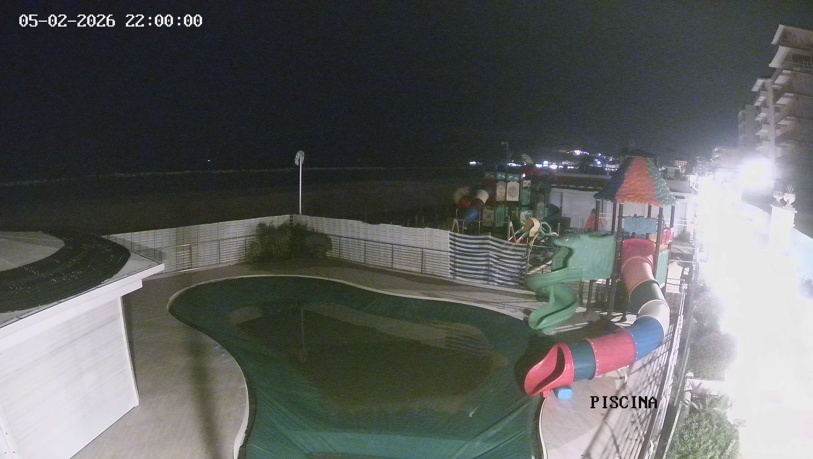 Webcam Altamarea, piscina a Cattolica