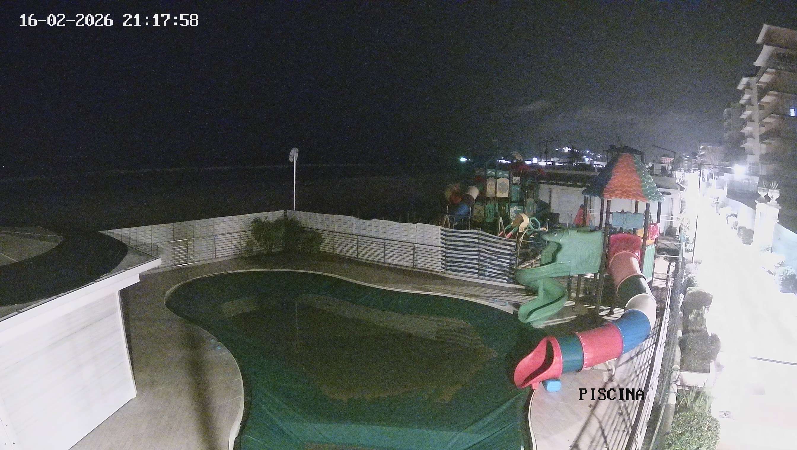 Webcam Altamarea, piscina a Cattolica