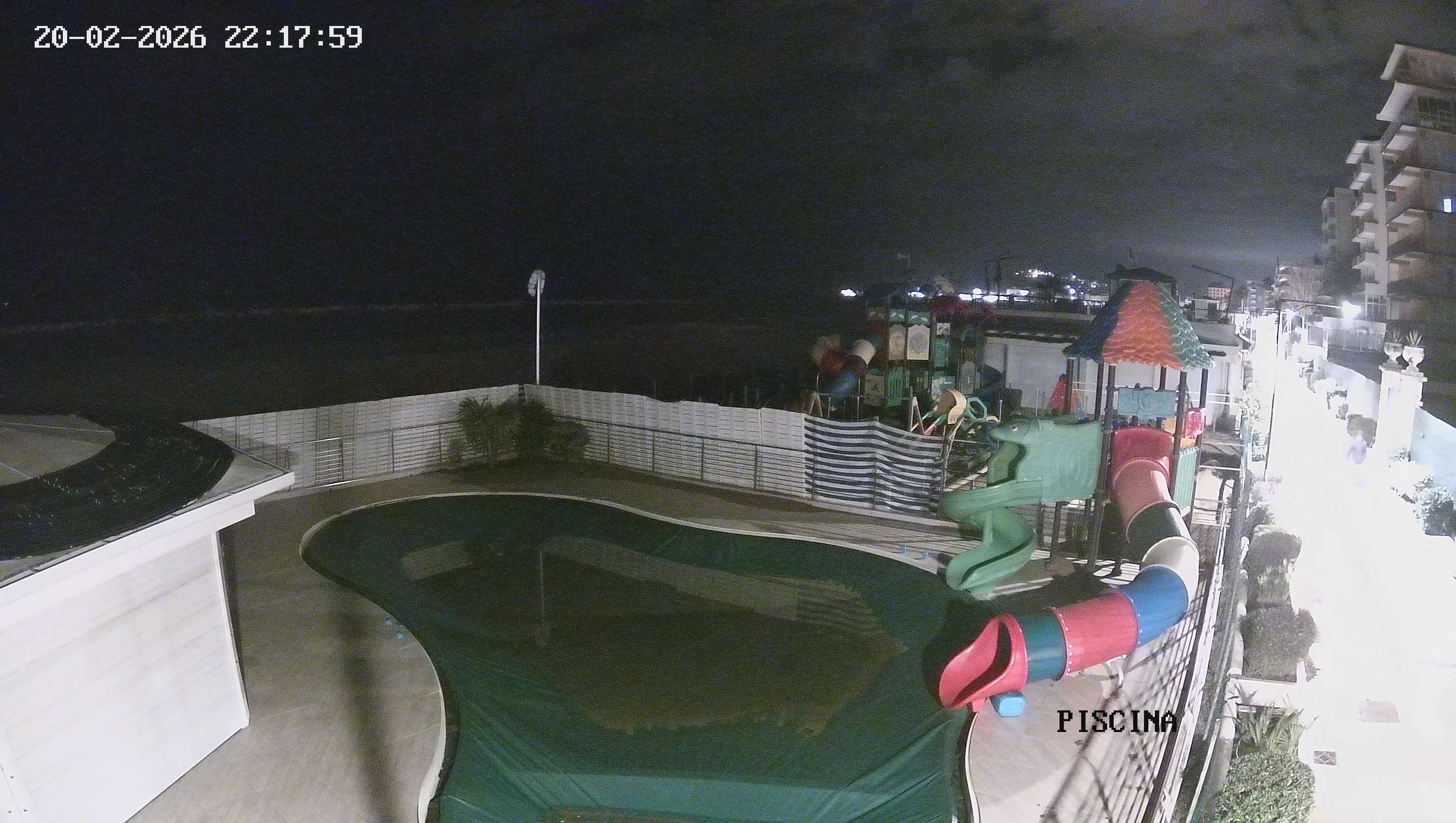 Webcam Altamarea, piscina a Cattolica