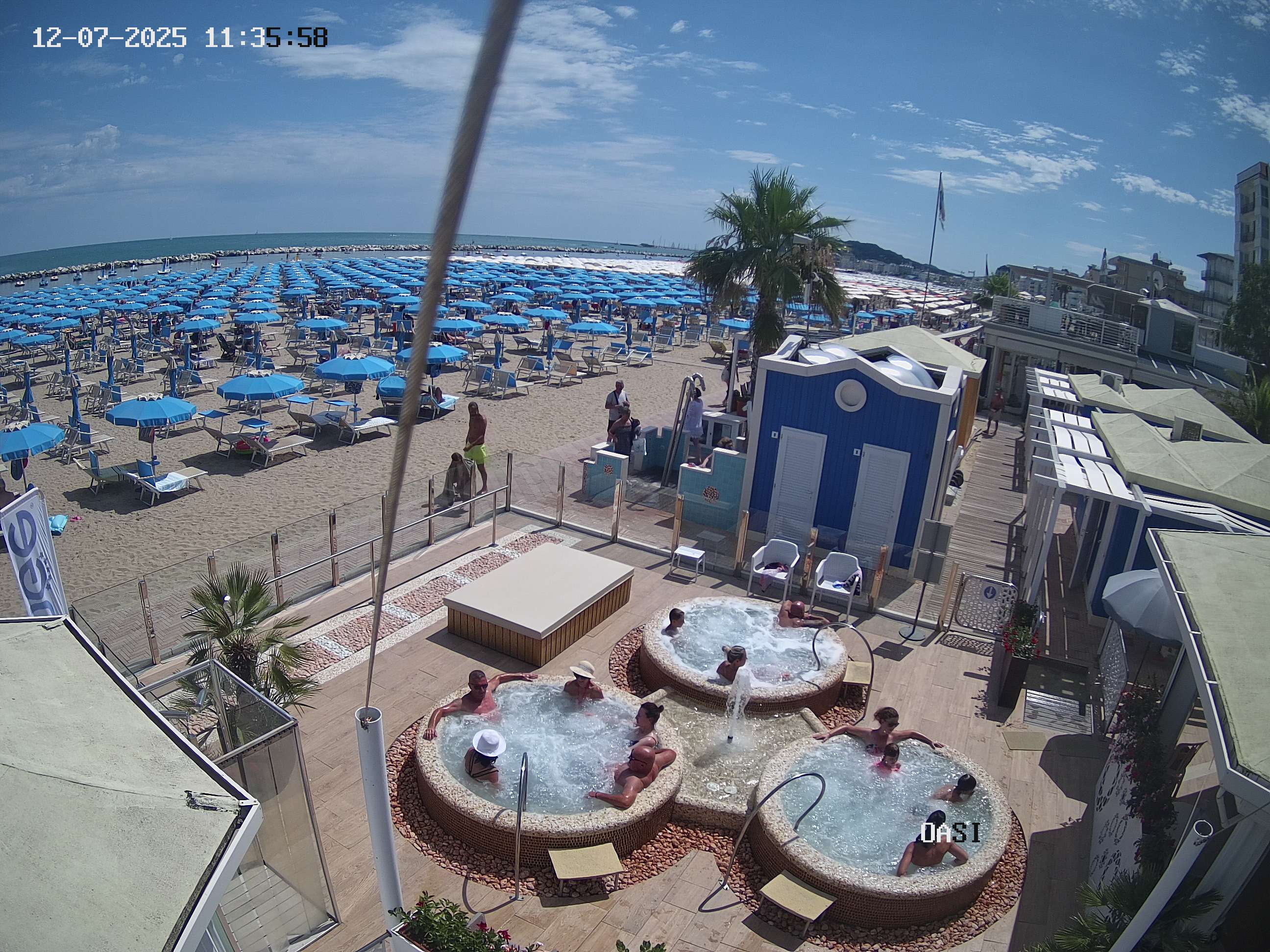 Webcam Altamarea, animazione turistica a Cattolica