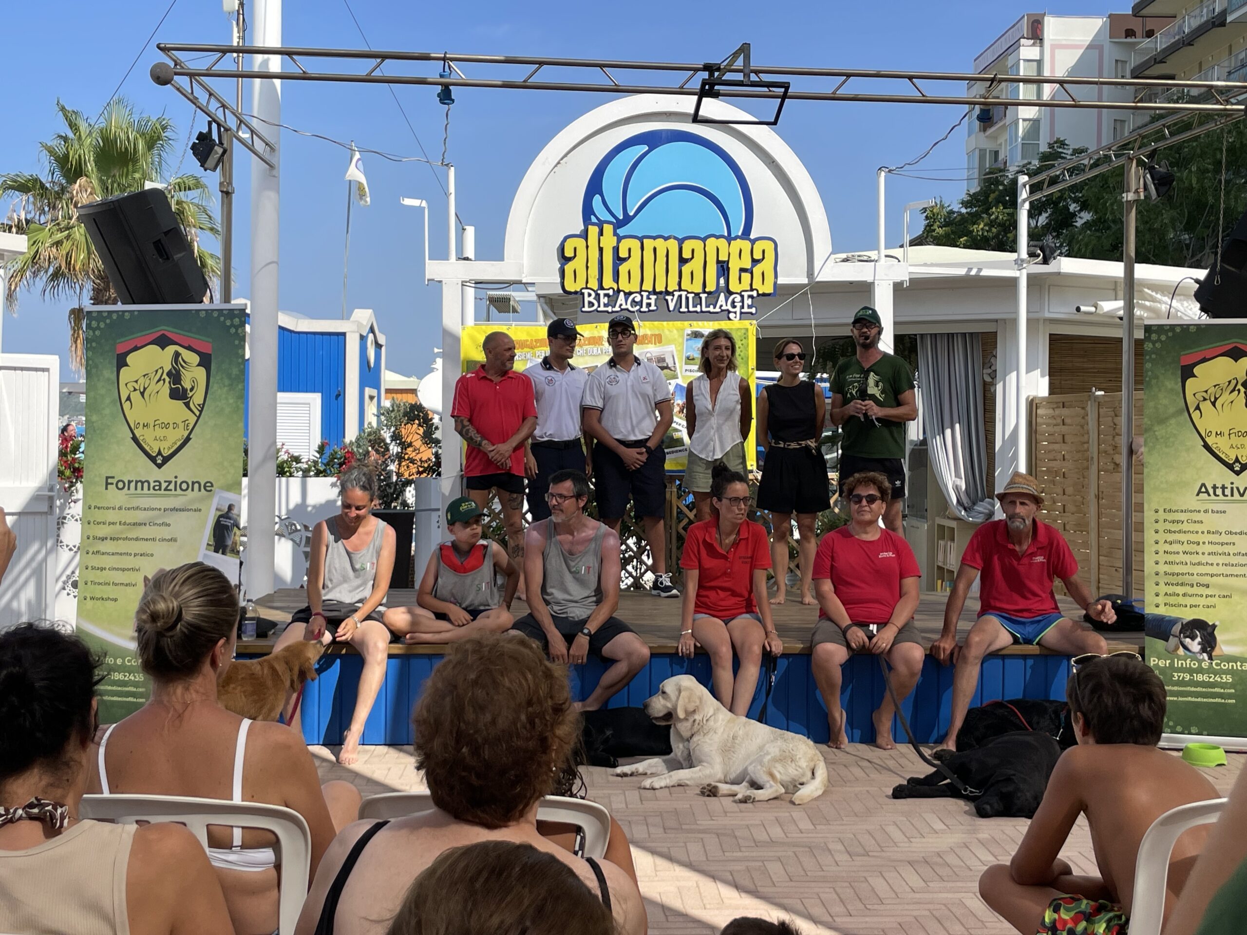 &ldquo;Safe dog beach&rdquo;: all&rsquo;Altamarea Beach Village, 4 incontri per vivere il mare in sicurezza con il proprio cane